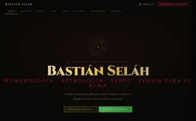 Bastián Selah - Web & IA