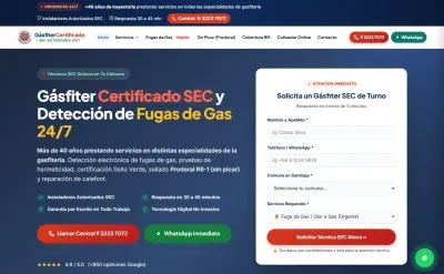 Gasfiter Certificado SEC Chile